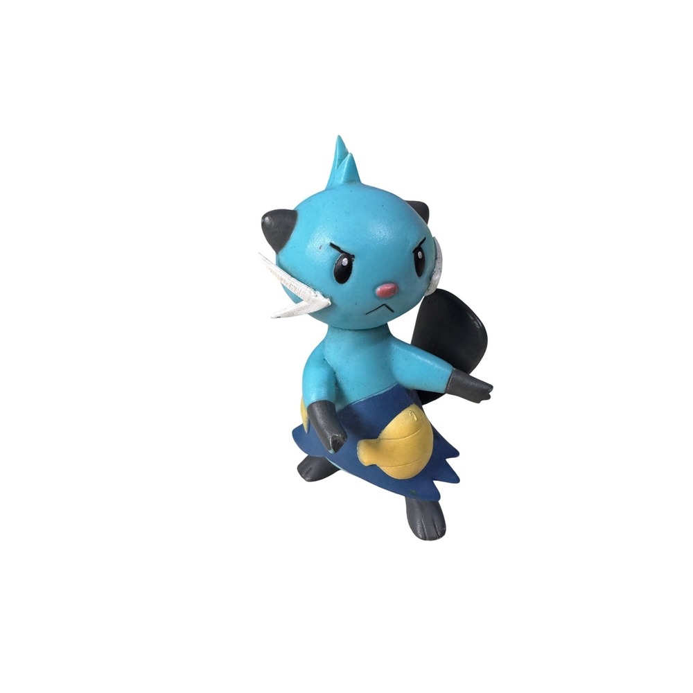 Pokemon Dewott 2011 Jakks Pacific Unova Region Action Figure Blue Water Type Toy